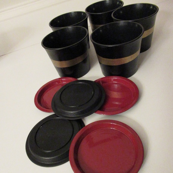Japanese Lacquerware Soba bowls & Yakumi Plates - Picture 2 of 10